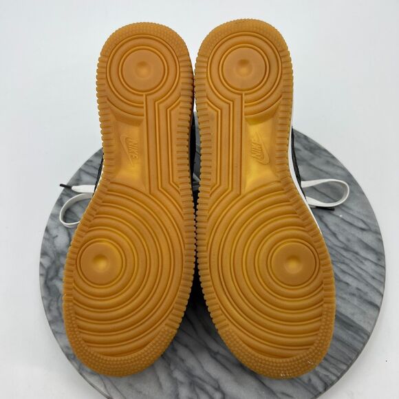 Nike Air Force 1 LV8 Sneakers Mens 8 Brown Faux-Crocodile Baroque Low Top Lace - Picture 7 of 15